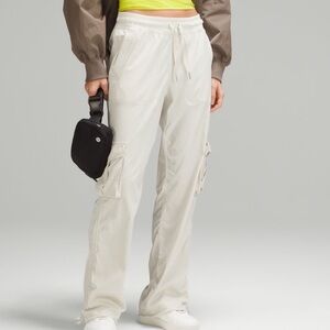 Danced studio relaxed fit mid rise cargo pant